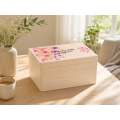 Pudełko na Dzień Matki Personalizowane Drewniane Pudełko Prezent dla Mamy z Nadrukiem UV