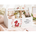 Personalizowany narzędziownik dla Mamy i – drewniany organizer prezent na Dzień Mamy