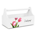 Personalizowany narzędziownik dla Mamy i – drewniany organizer prezent na Dzień Mamy