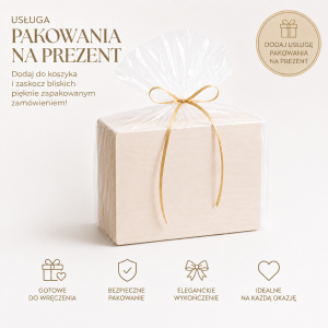Usługa pakowania na prezent - eleganckie opakowanie twojego podarunku