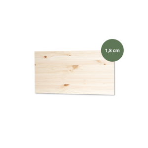 Płyta klejona sosnowa 60x30x1,8 cm - naturalne drewno do Twoich projektów