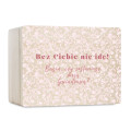 Personalizowana skrzynka prezentowa 20x15 cm – elegancki prezent i pamiątka.