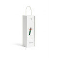 Personalizowana skrzynka drewniana na wino z nadrukiem UV 10x11x35cm