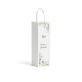 Personalizowana skrzynka drewniana na wino z nadrukiem UV 10x11x35cm