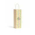 Personalizowana skrzynka drewniana na wino z nadrukiem UV 10x11x35cm