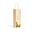 Personalizowana skrzynka drewniana na wino z nadrukiem UV 10x11x35cm