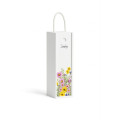 Personalizowana skrzynka drewniana na wino z nadrukiem UV 10x11x35cm