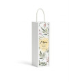 Personalizowana skrzynka drewniana na wino z nadrukiem UV 10x11x35cm