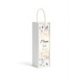 Personalizowana skrzynka drewniana na wino z nadrukiem UV 10x11x35cm