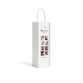Personalizowana skrzynka drewniana na wino z nadrukiem UV 10x11x35cm