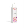 Personalizowana skrzynka drewniana na wino z nadrukiem UV 10x11x35cm