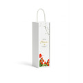 Personalizowana skrzynka drewniana na wino z nadrukiem UV 10x11x35cm