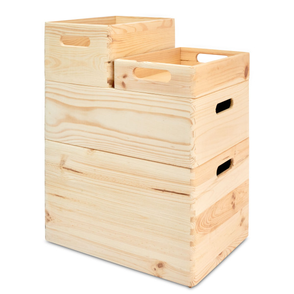 Skrzynka drewniana 30x20x7 cm