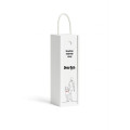 Personalizowana skrzynka drewniana na wino z nadrukiem UV 10x11x35cm
