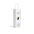 Personalizowana skrzynka drewniana na wino z nadrukiem UV 10x11x35cm