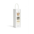 Personalizowana skrzynka drewniana na wino z nadrukiem UV 10x11x35cm