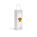 Personalizowana skrzynka drewniana na wino z nadrukiem UV 10x11x35cm