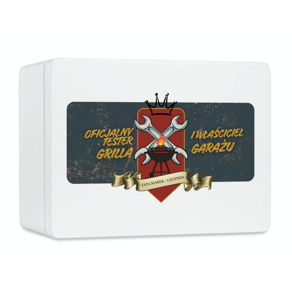 Pudełko na Dzień Matki Personalizowane Drewniane Pudełko Prezent dla Taty z Nadrukiem UV