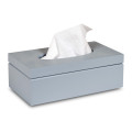 Chustecznik drewniany 25x13x9 cm Silver grey