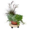 Podstawek  drewniany okrągły 35cm Natural wood