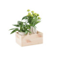 Skrzynka drewniana 21x12x9,5 cm Natural wood