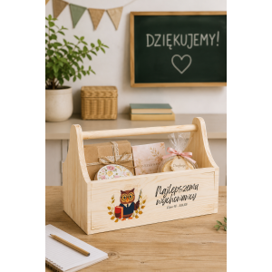 Personalizowany narzędziownik na Dzień Nauczyciela z nadrukiem UV