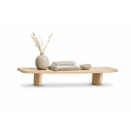 Półka drewniana ścienna 60 cm naturalna – minimalistyczna półka na ścianę