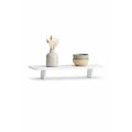 Półka drewniana ścienna 75 cm naturalna – minimalistyczna półka na ścianę