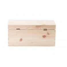 Kuferek drewniany 26x16x13,5 cm Natural wood