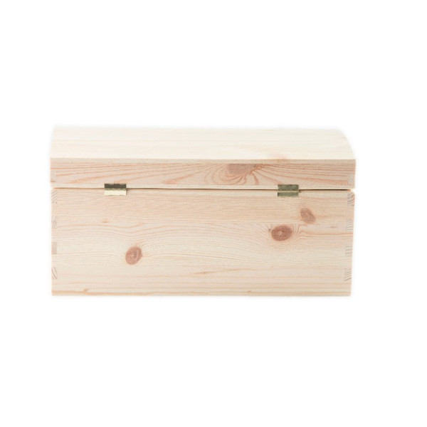 Kuferek drewniany 26x16x13,5 cm Natural wood Kuferek drewniany 26x16x13,5 cm Natural wood