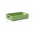 Drewniana taca dekoracyjna 30x20x7 cm  – elegancka taca do dekoracji i serwowania