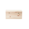 Kuferek drewniany 32x22x16cm cm  Natural wood
