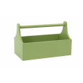 Drewniane nosidełko na narzędzia 34x18x20,5 cm – szałwiowy narzędziownik