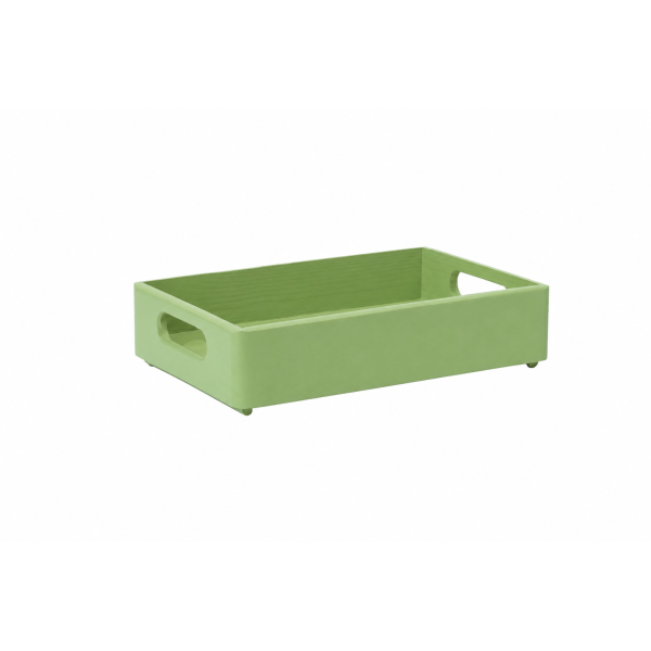 Drewniana taca dekoracyjna 30x20x7 cm  – elegancka taca do dekoracji i serwowania