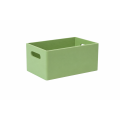Szałwiowa skrzynka drewniana 30x20x13,5 cm z uchwytami – dekoracyjna skrzynka do przechowywania