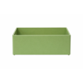 Szałwiowa Drewniana Skrzynka do Przechowywania – Organizer z Uchwytami 40x30x13,5 cm