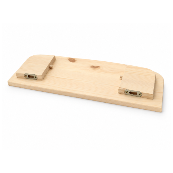 Półka drewniana ścienna 45 cm – minimalistyczna półka na ścianę
