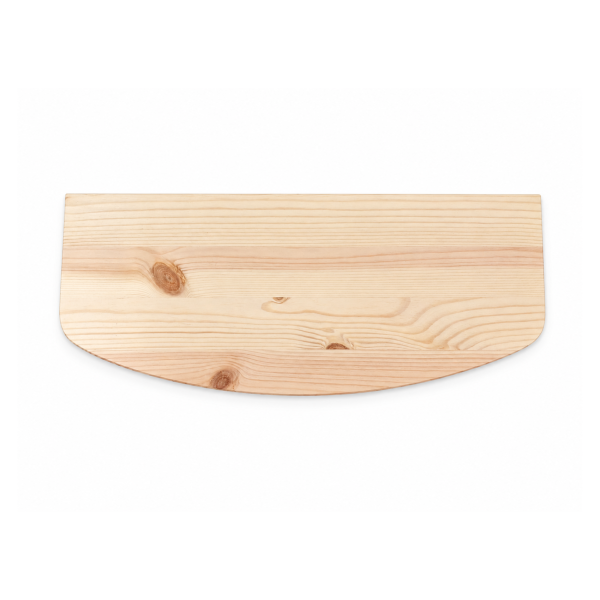 Półka drewniana ścienna 45 cm – minimalistyczna półka na ścianę