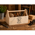 Drewniane nosidełko na narzędzia 34x18x20,5 cm – narzędziownik