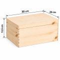 Personalizowane pudełko na Dzień Nauczyciela z nadrukiem UV 30x20x13,5 cm