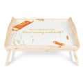 Personalizowana tacka śniadaniowa do łóżka z nadrukiem UV 51x32x24 cm