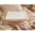 Personalizowana tacka śniadaniowa do łóżka z nadrukiem UV 51x32x24 cm