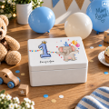 Personalizowana skrzynka dla dziecka na urodziny 30x20x13,5 cm