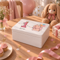 Personalizowana skrzynka dla dziecka na urodziny 30x20x13,5 cm