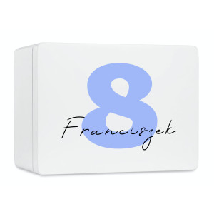 Personalizowana skrzynka dla dziecka na urodziny 30x20x13,5 cm