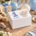 Personalizowana skrzynka dla dziecka na urodziny 40x30x23 cm