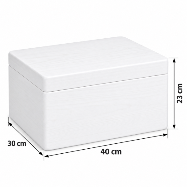 Personalizowana skrzynka dla dziecka na urodziny 40x30x23 cm