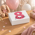 Personalizowana skrzynka dla dziecka na urodziny 40x30x13,5 cm