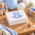Personalizowana skrzynka dla dziecka na urodziny 40x30x13,5 cm