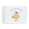 Personalizowana skrzynka dla dziecka na urodziny 40x30x13,5 cm